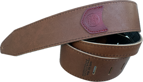 Copperpeace Homerun Guitar Strap Brown Leather – Peace General Store