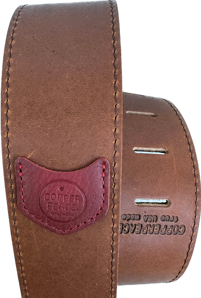 Copperpeace Homerun Guitar Strap Brown Leather – Peace General Store