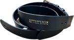 Copperpeace_Old_Style_PHAT_Guitar_Strap_-_Black_Leather_with_Brass_Buckle_Acoustic_Guitar_4