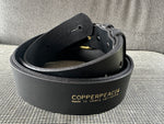 Copperpeace_Old_Style_PHAT_Guitar_Strap_-_Black_Leather_with_Brass_Buckle_Acoustic_Guitar_5