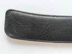 Guitar Strap Cushion in Black Leather